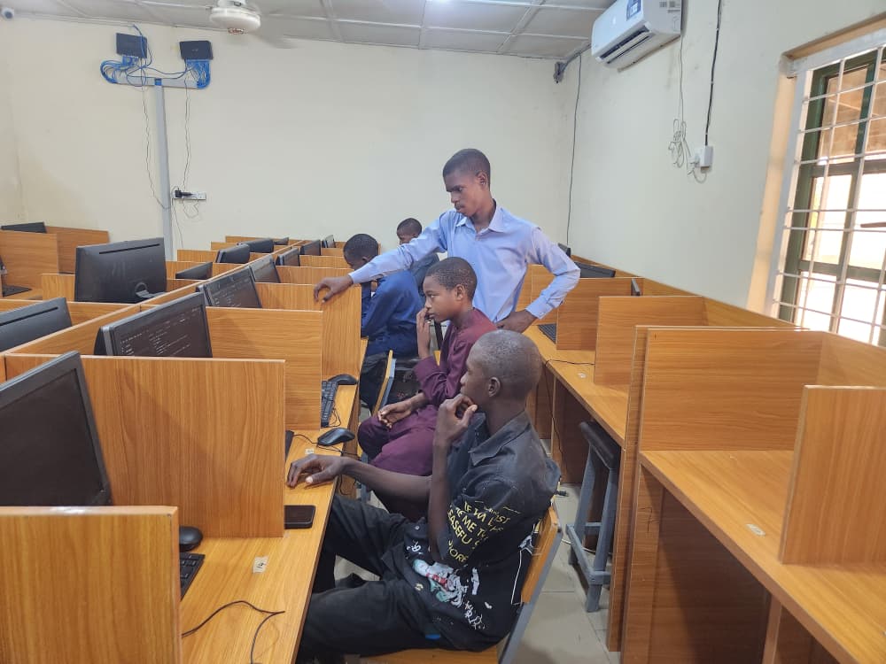 Syncbright bootcamp — real students in Yola